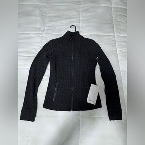 Lululemon NWT Black Polkadot Define Jacket